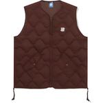 UNDEFEATED Пуховая жилетка унисекс, Brown - фото 3