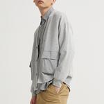 CAT Свитшот унисекс серый - фото 6