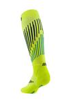 Носки CEP CORE RUN COMPRESSION MERINO TALL 3.0, Lime Blue/Yellow - фото 2