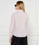 Рубашка женская Weekend Maxmara в полоску, розовый - фото 3