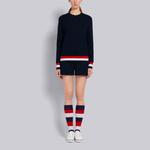 THOM BROWNE Повседневные шорты Women's Marine Blue - фото 6