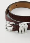 Ремень MICHAEL Michael Kors 25MM BELT, Oxblood/Bordeaux - фото 3