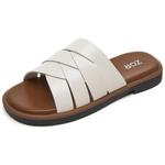 Шлепанцы женские Zgr, серебряный - фото 2