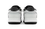 Nike Dunk Low Top мужские скейтборд кроссовки silver white - фото 4
