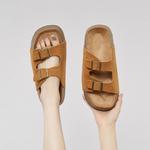 Шлепанцы женские Joy&Mario, коричневый - фото 25