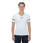 Базовый слой с коротким рукавом Cube Race Be Cool, белый - фото