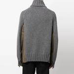 Свитер мужской серый Sacai - фото 4