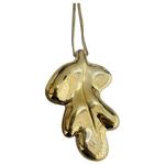 JIL SANDER Золотое ожерелье для женщин - фото