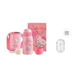 Hello Kitty, детский термостакан 580 мл Sanrio, синий - фото 9