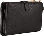 Клатч Adele Double-Zip Wristlet 7+ MICHAEL Michael Kors, черный - фото 2