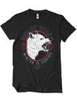 Футболка House StarkWinter Is Coming T-Shirt Game of Thrones, черный - фото