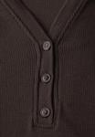 Платье Street One POLO MIT STRUKTUR, Braun/Dark Brown - фото 6