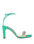 Сандалии Sergio Rossi, зеленый - фото