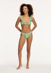 Бикини BOBBY FIXED TRIANGLE SET RUFFLE Shiwi, цвет green botanic flower - фото 2
