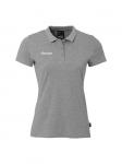 Футболка поло Kempa, цвет dark grau melange - фото