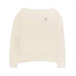 MLB Свитшот женский кремовый - фото