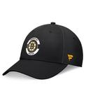 Мужская черная бейсболка Boston Bruins Authentic Pro Training Camp Flex Fanatics - фото