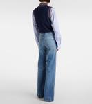 Современные джинсы Modern Dojo с широкими штанинами 7 For All Mankind, Pine - фото 3