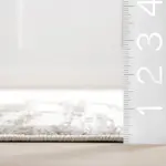 Ковер Cambria Geometric Area Rug nuLOOM, 76x366 см, светло-бежевый - фото 3