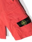 Stone Island Junior шорты карго с нашивкой Compass, оранжевый - фото 3