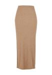Юбка Urban Classics HIGH SLIT , Beigemelange/Beige - фото 7