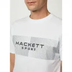 Футболка с коротким рукавом Hackett Motion, белый - фото 6
