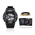 Disney Часы Electronic Movement Watch Unisex Black Dial, Ice Crystal Black - фото 6