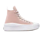 Кроссовки Converse Chuck Taylor All Star Move Platform High GS 'Static Pink', розовый - фото