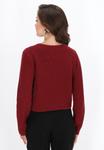 Кардиган faina Cardigan, Burgundy/Red - фото 3