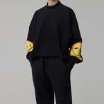 Свитшот унисекс черный WE11DONE - фото 4