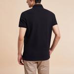 Tommy Hilfiger Мужская поло темно-синего цвета - фото 7