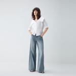 ELLE Рубашка Women's White Lapel Moderate - фото 7