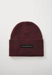 Шапка Alpha Industries LOGO BEANIE UNISEX, Dark Cherry/Dark Red - фото