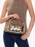 Olevia Woven Clutch Bag Paradox London, Champagne - фото 3
