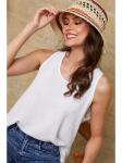 Топ La Compagnie Du Lin, белый - фото 3