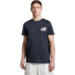 Футболка мужская синяя Moncler, синий - фото 5