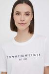 Хлопковая футболка Tommy Hilfiger, белый - фото