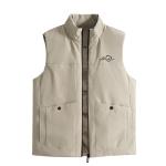 Пуховик Down Vest Women's Stand Collar утепленный Disney, хаки - фото