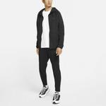 Куртка Nike Tech-Pack Logo Knit Hooded Jacket Black, черный - фото 3