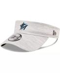 Мужские серые козырьки Miami Marlins Distinct Visor New Era - фото 2