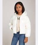 Куртка детская Tommy Hilfiger из переработанного нейлона, белый - фото