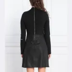 Миланское платье с покрытием Calvin Klein, черный - фото 3