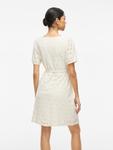 Платье до колена Vila, кремовый - фото 3