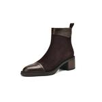 Ботильоны женские 5,5 см Yeezyy Reezy, Brown - фото