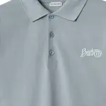 Хлопковая поло футболка Burberry, Тренч Грей - фото 6