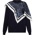 Женский кашемировый свитер FW25 LOUIS VUITTON, синий - фото