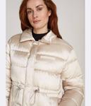 Куртка женская Calvin Klein атласная, бежевый - фото 3