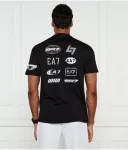 Футболка Relaxed fit Ea7, черный - фото 3