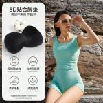 Li-Ning Li Ning Square Leg One Piece Swimsuit Women's Green - фото 8