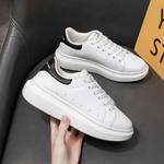 Кроссовки AGSDON Skateboarding Shoes Women's Low-top, белый/синий - фото 12